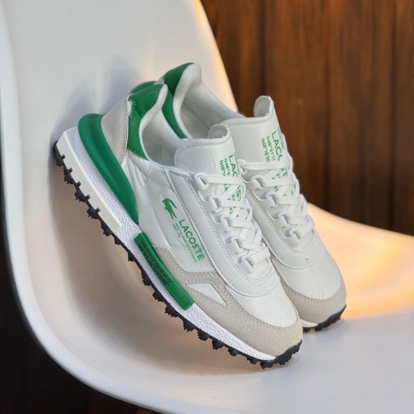 Lacoste Elite Bej Yeşil