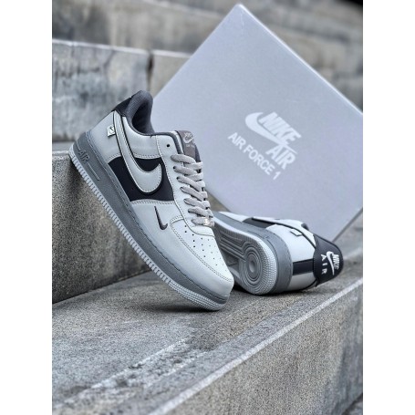 NIKE AİRFORCE PREMIUM GRİ SİYAH